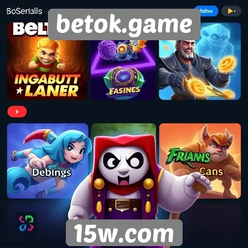 Jogos populares disponíveis no betok.game